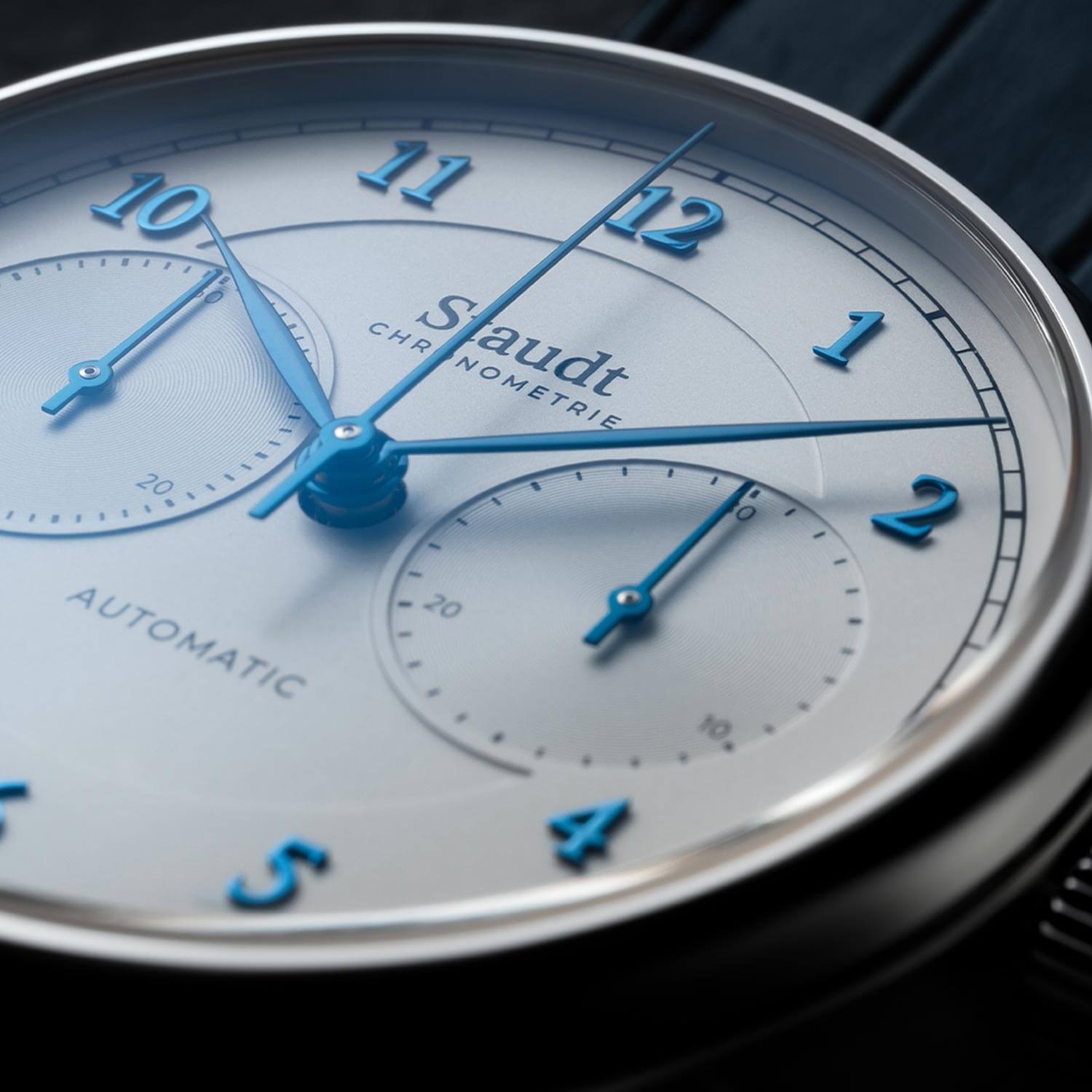 Staudt Prelude Chronograph macro mechanical watch swiss made